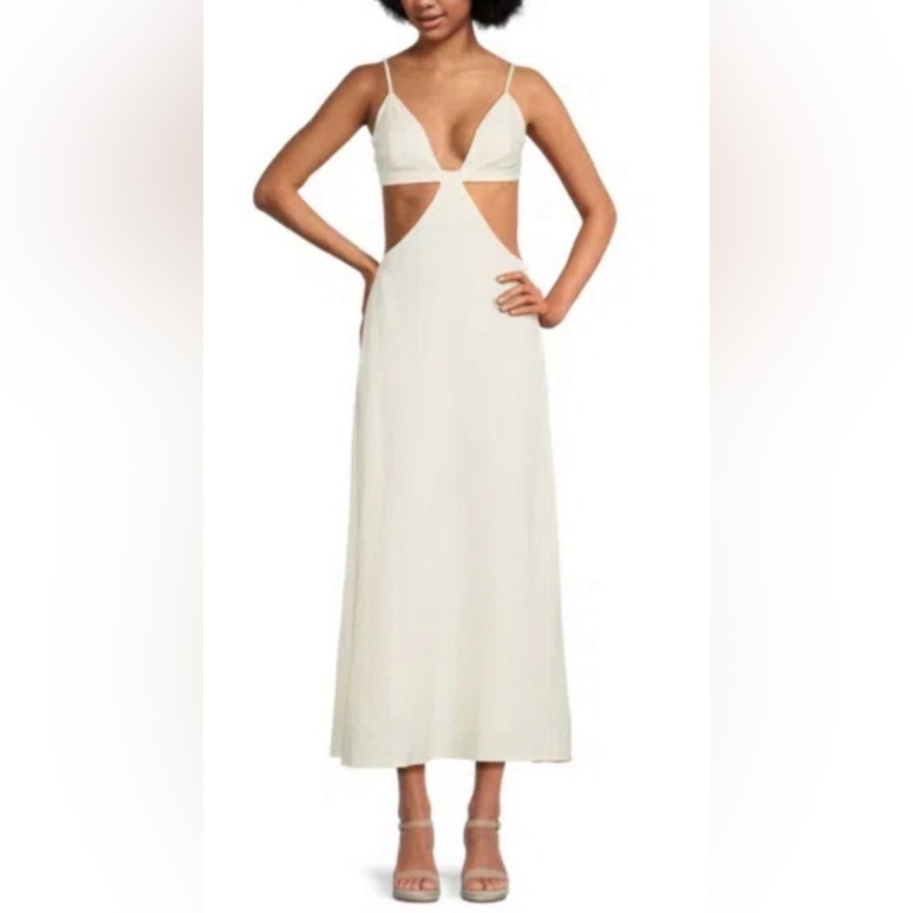 Cult Gaia Ivory Saleh Dress